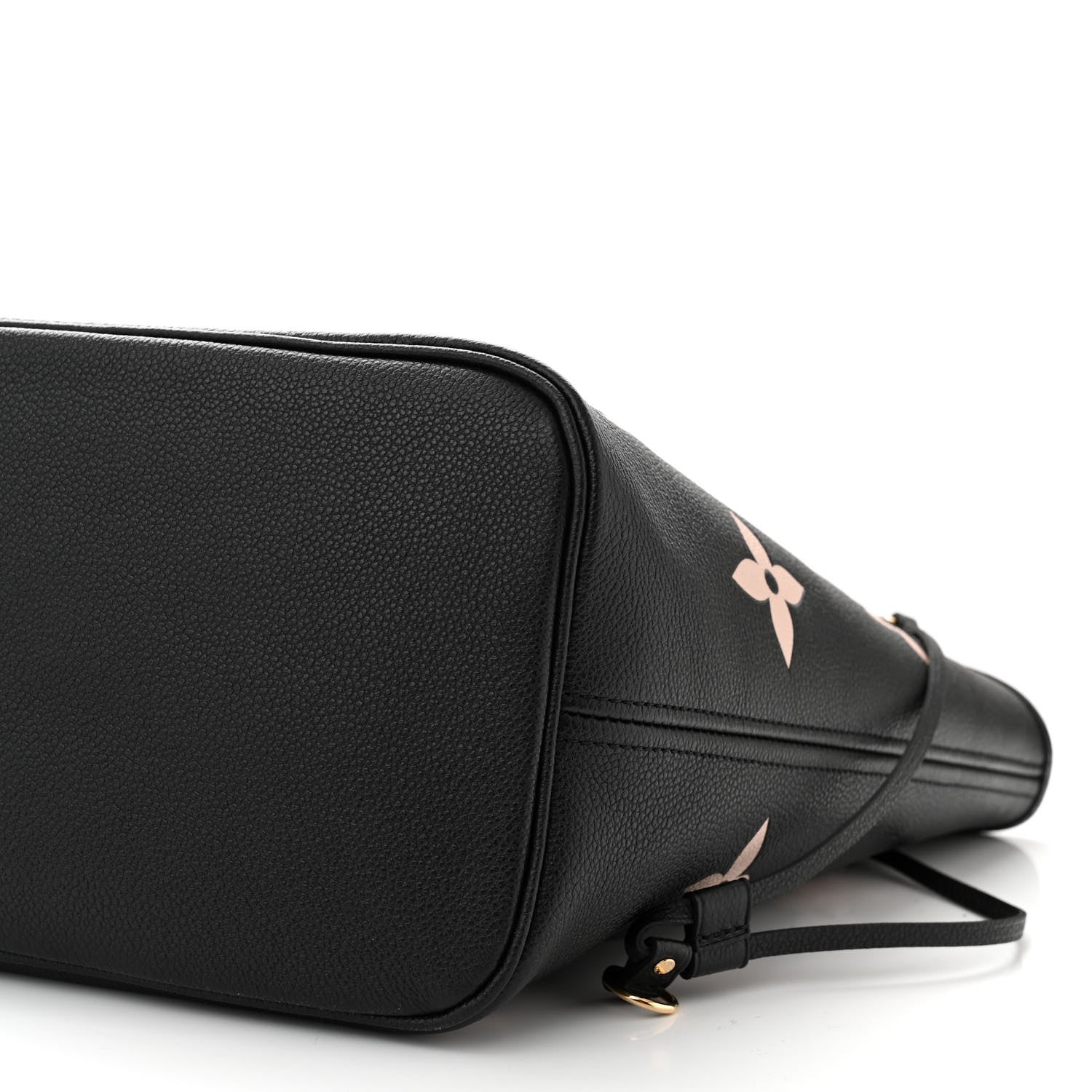 Louis Vuitton Empreinte Monogram Giant Neverfull MM Black Beige 9 of 9