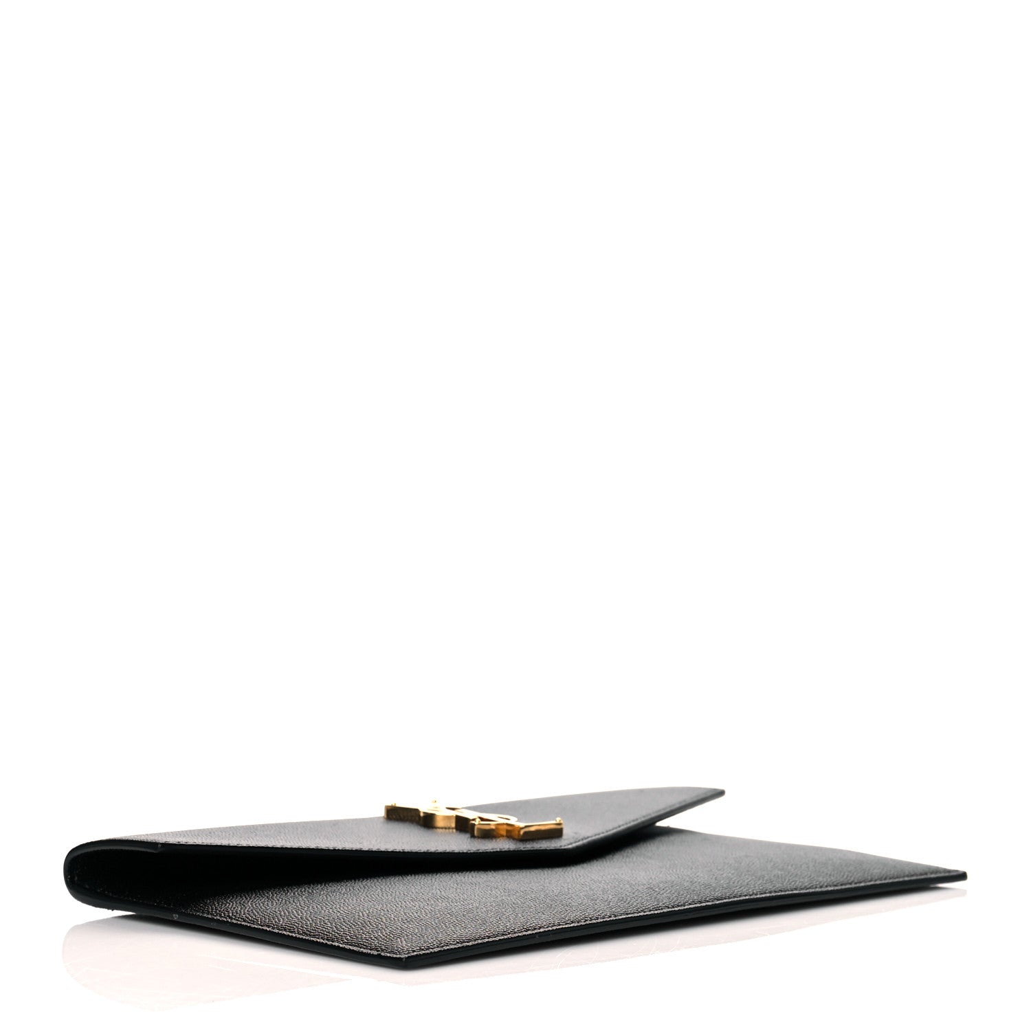 Saint Laurent Grain De Poudre Uptown Pouch Black 4 of 11