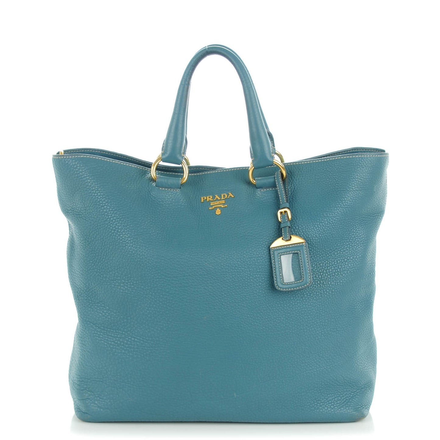Vitello Daino Tote Marine