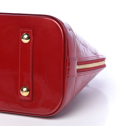 Louis Vuitton Vernis Alma PM Pomme D'Amour 11 of 16