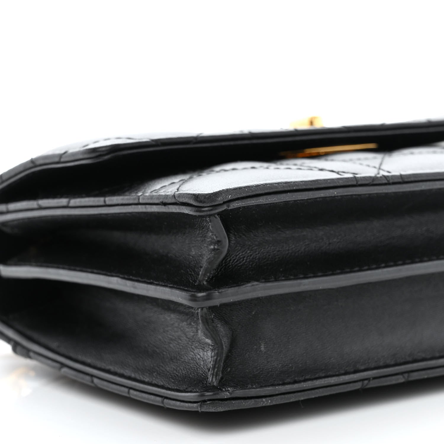 Christian Dior Lambskin Macrocannage Mini Miss Caro Bag Black 9 of 10