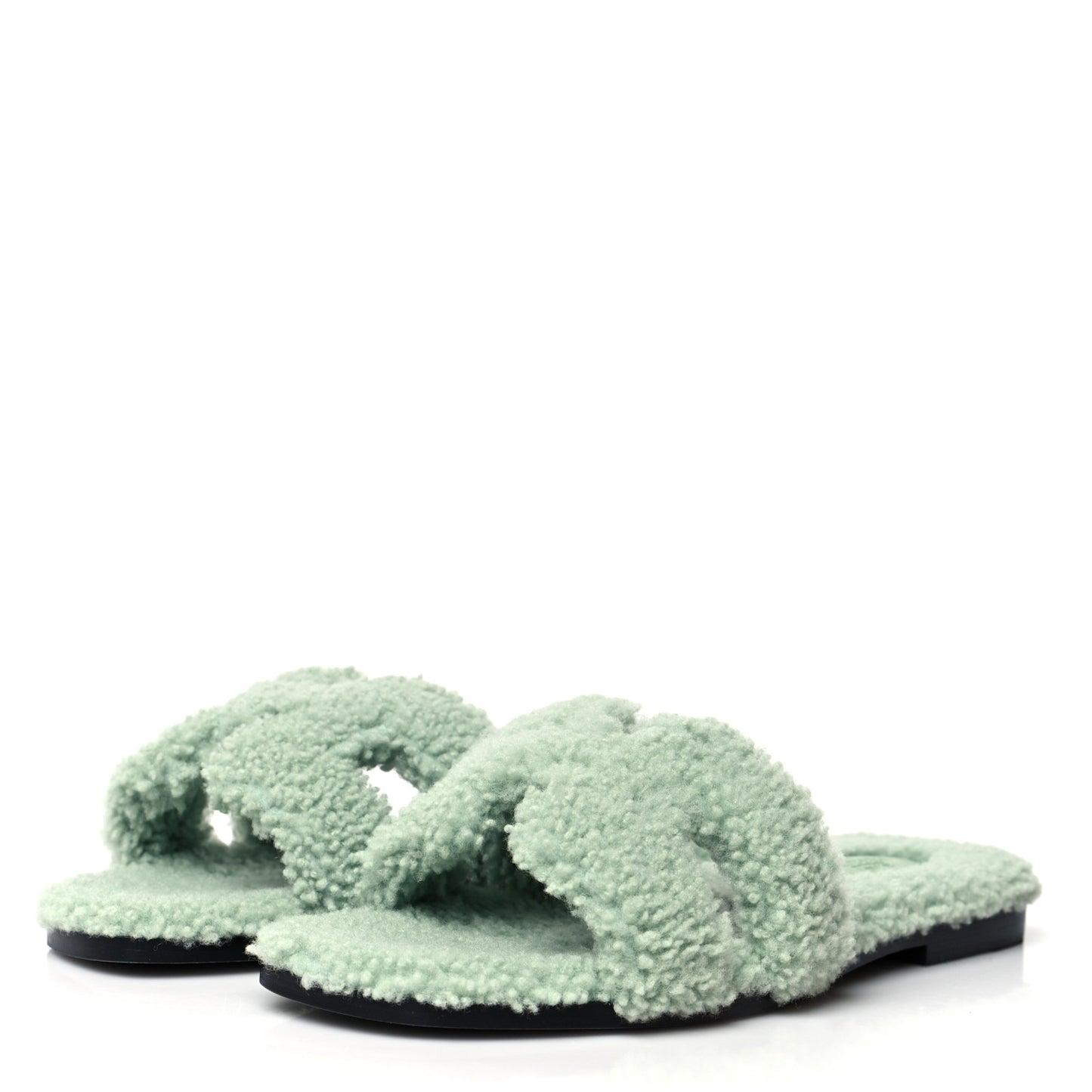 Woolskin Oran Sandals 38 Vert D’Eau