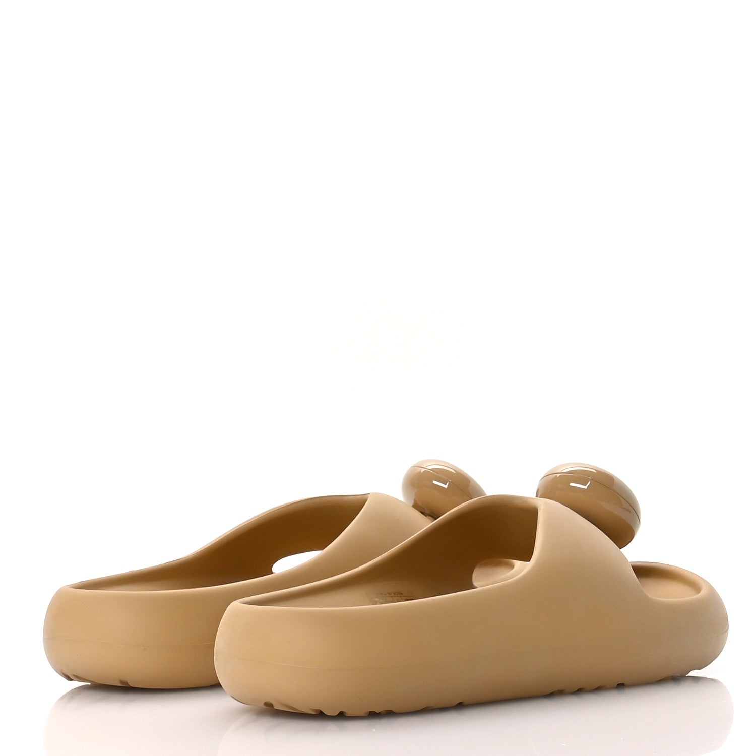 Loewe Foam Rubber Paula's Ibiza Pebble Toe Post Sandals 41 Medium Concealer 5 of 8