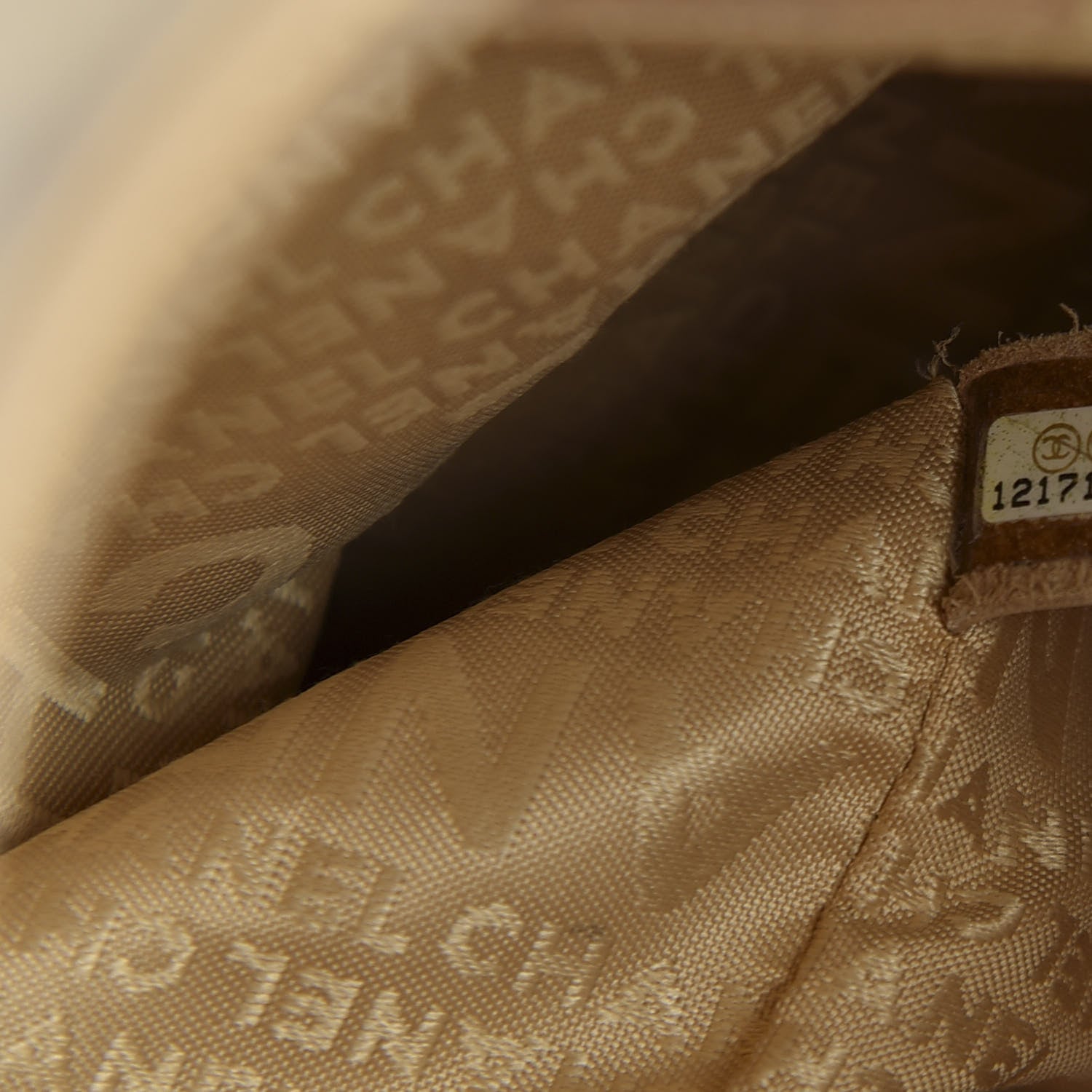 Chanel Lambskin Stitched Medium Ultimate Soft Tote Beige 8 of 9