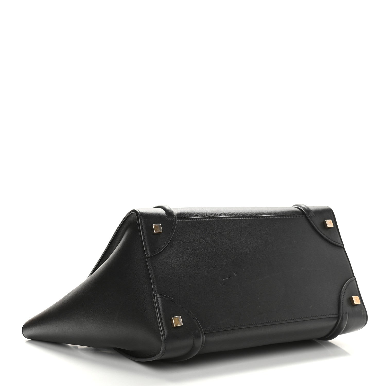 Celine Smooth Calfskin Mini Luggage Black 4 of 8