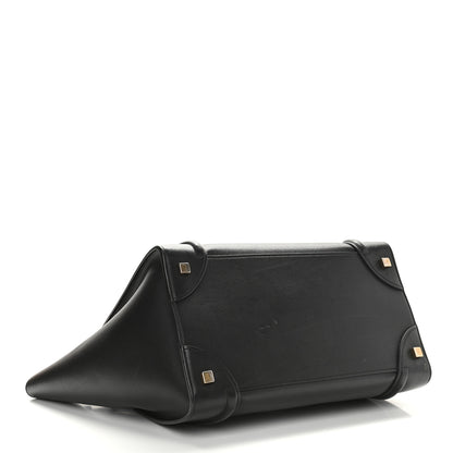 Celine Smooth Calfskin Mini Luggage Black 4 of 8
