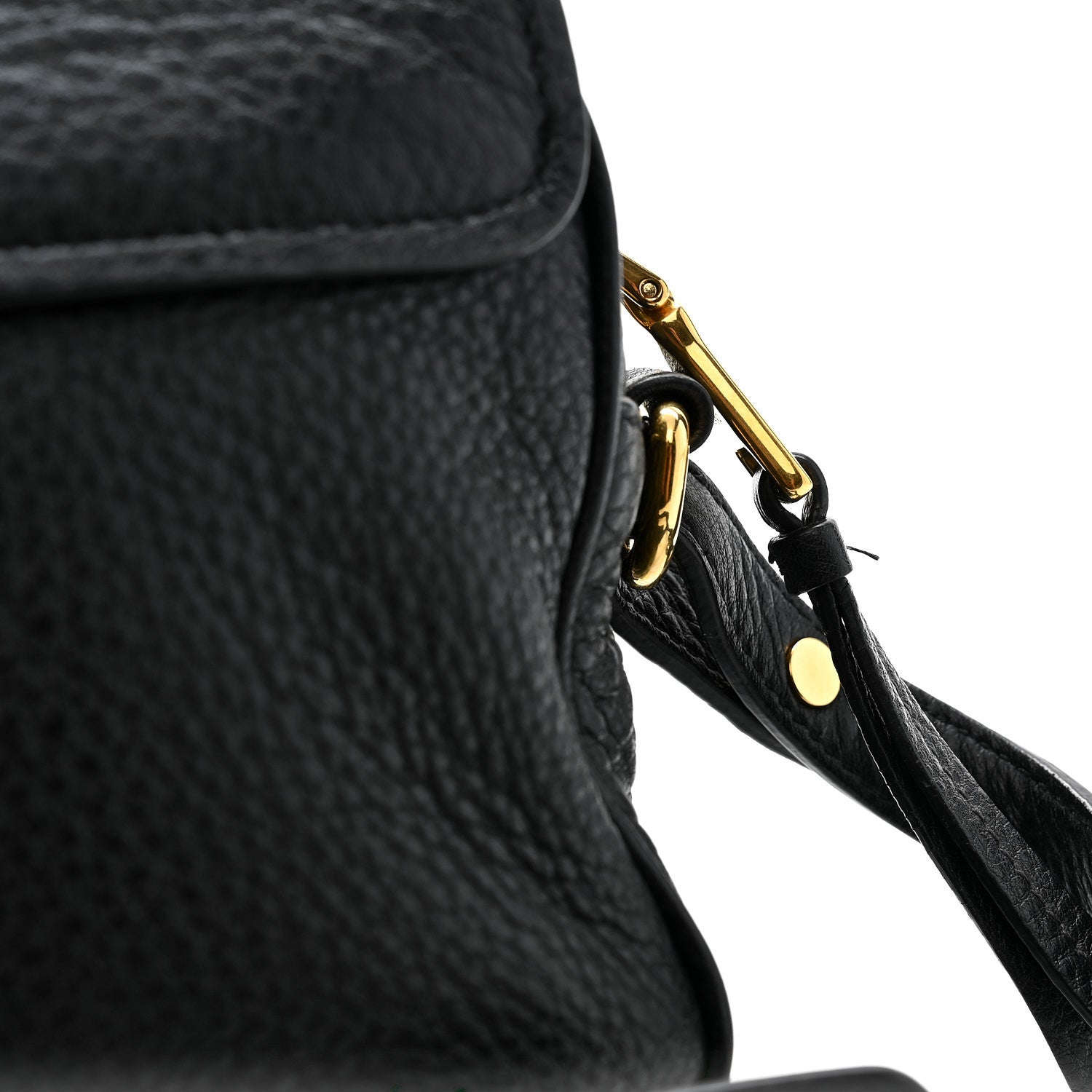 Prada Vitello Phenix Crossbody Bag Black 11 of 11