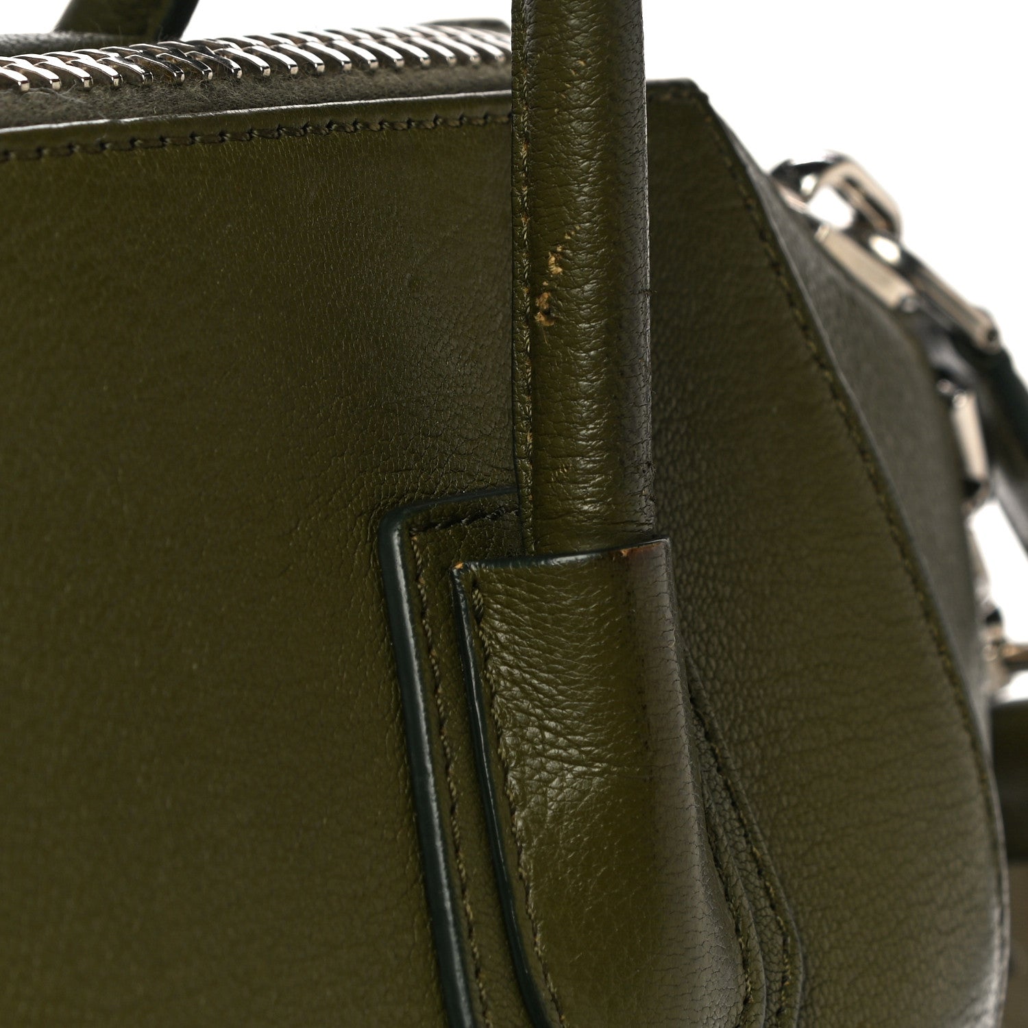 Givenchy Sugar Goatskin Small Antigona Khaki 11 of 13