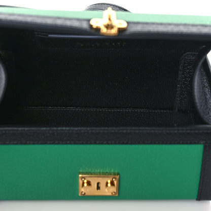 Gucci Grained Calfskin Gucci 100 Mini Bag Green 4 of 9