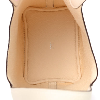 Hermes Taurillon Clemence Picotin Lock 18 PM Nata 5 of 9