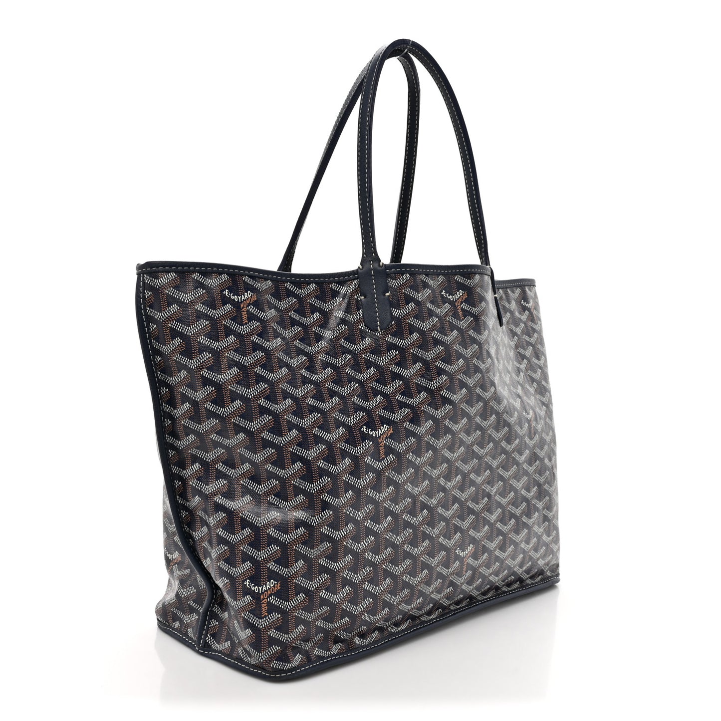 Goyardine Reversible Anjou PM Navy