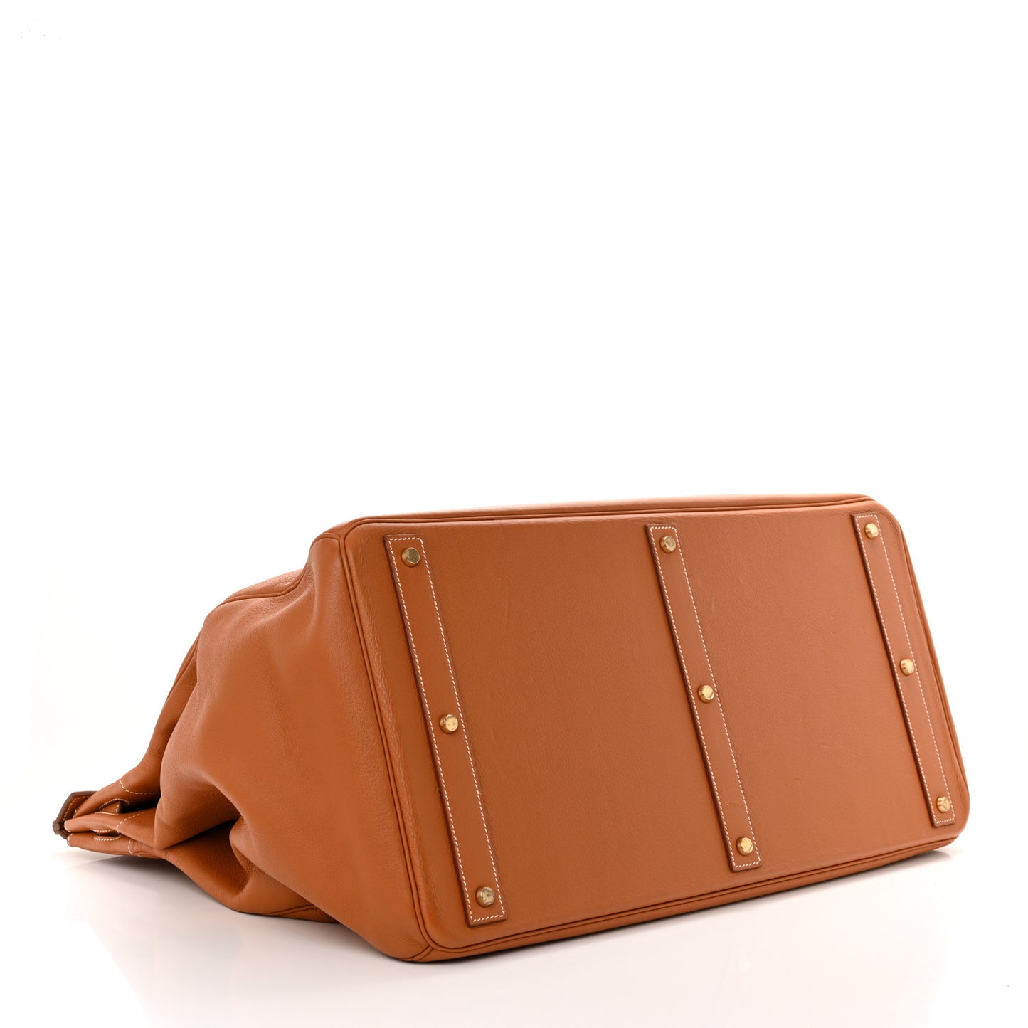 Taurillon Clemence HAC Travel Birkin 55 Gold