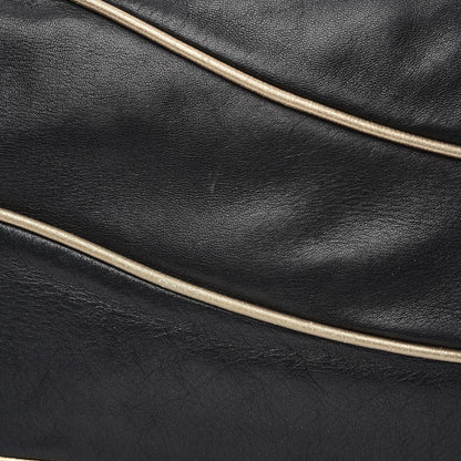 Chanel Lambskin Constructivism Tote Black 8 of 12