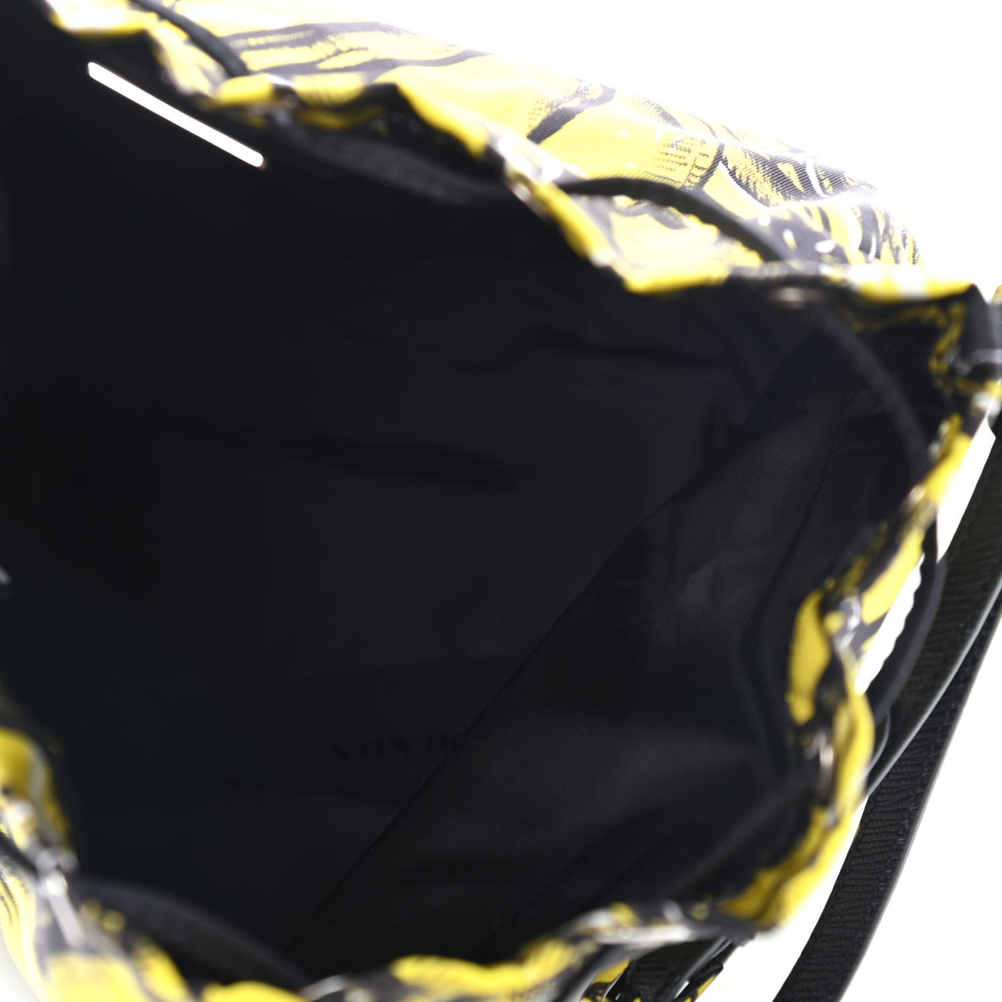 Tessuto Nylon Banane Pouch Giallo
