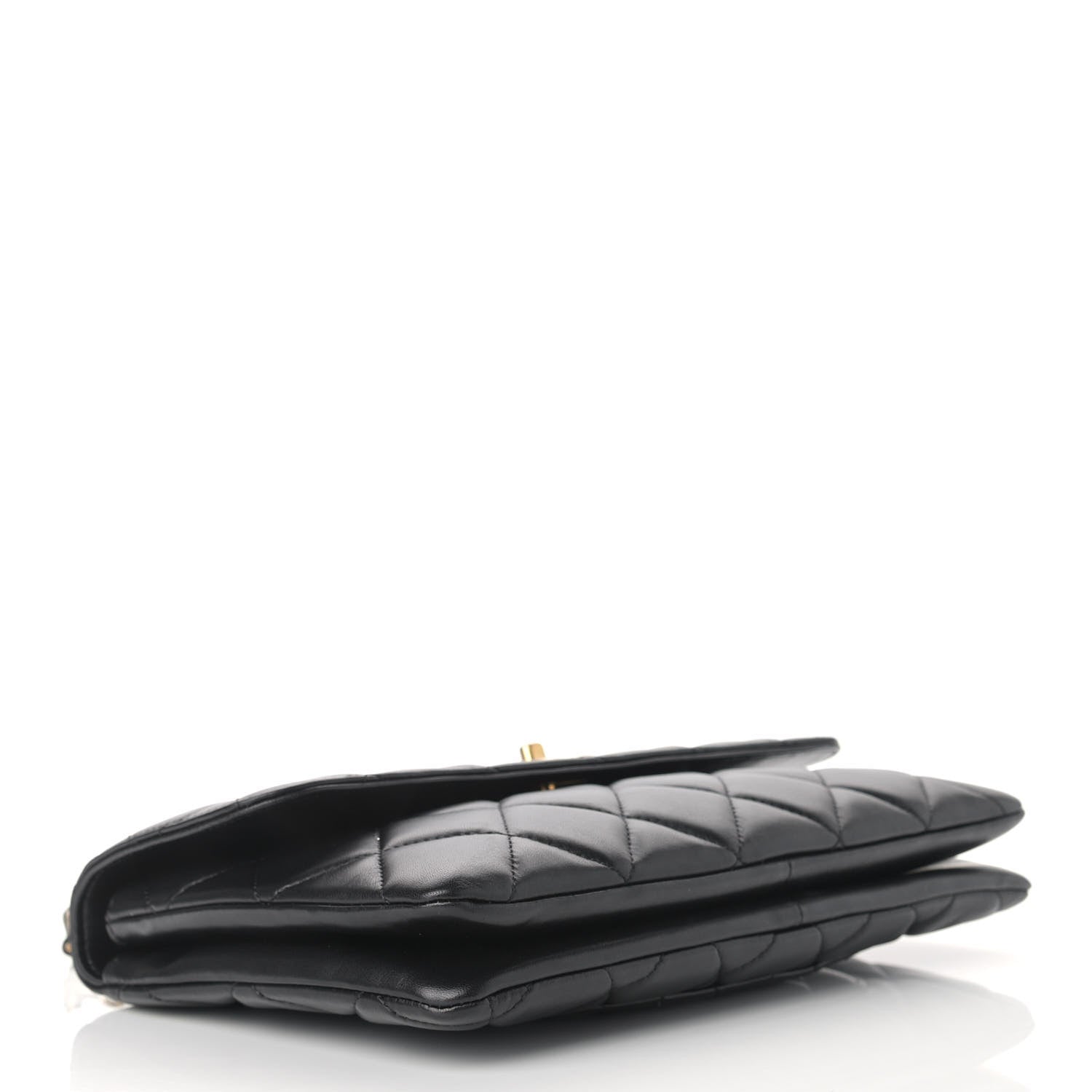 Chanel Lambskin Quilted Medium Trendy CC Flap Black 4 of 12