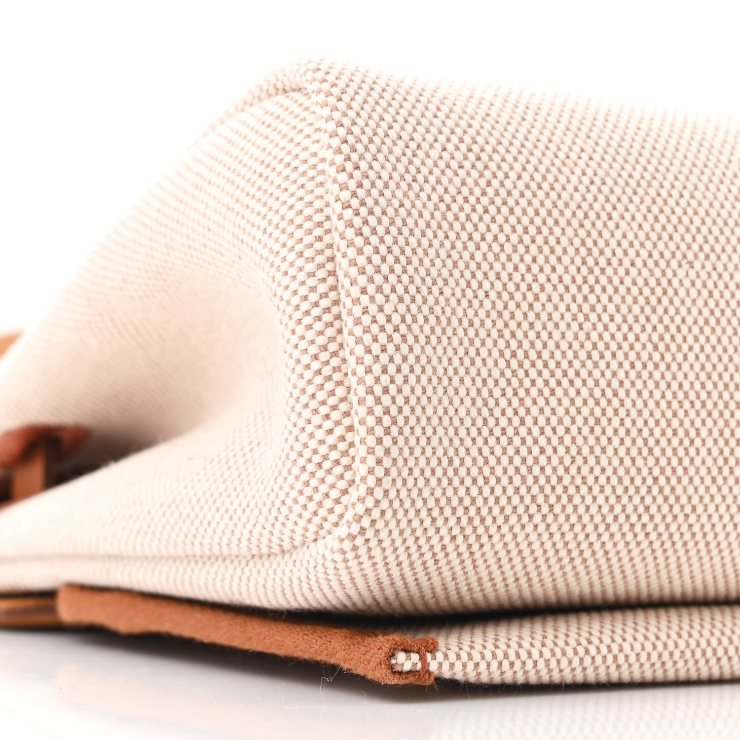 Hermes Military Toile Vache Hunter Herbag Zip Retourne 20 Ecru Beige Fauve 9 of 11