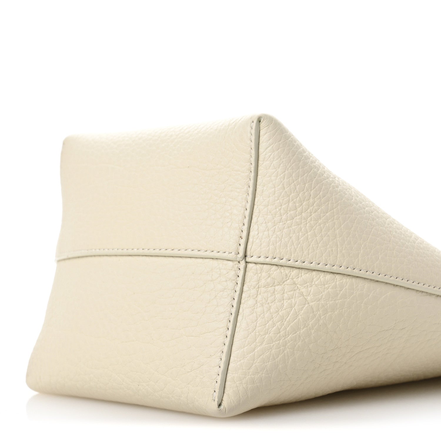 The Row Grained Calfskin Small N/S Park Tote Ivory 9 of 9