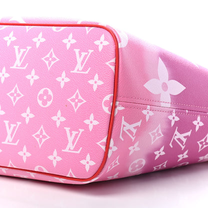 Louis Vuitton Monogram Escale Neverfull MM Rouge 10 of 10