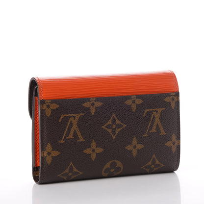 Louis Vuitton Epi Monogram Marie-Lou Compact Wallet Piment 3 of 7