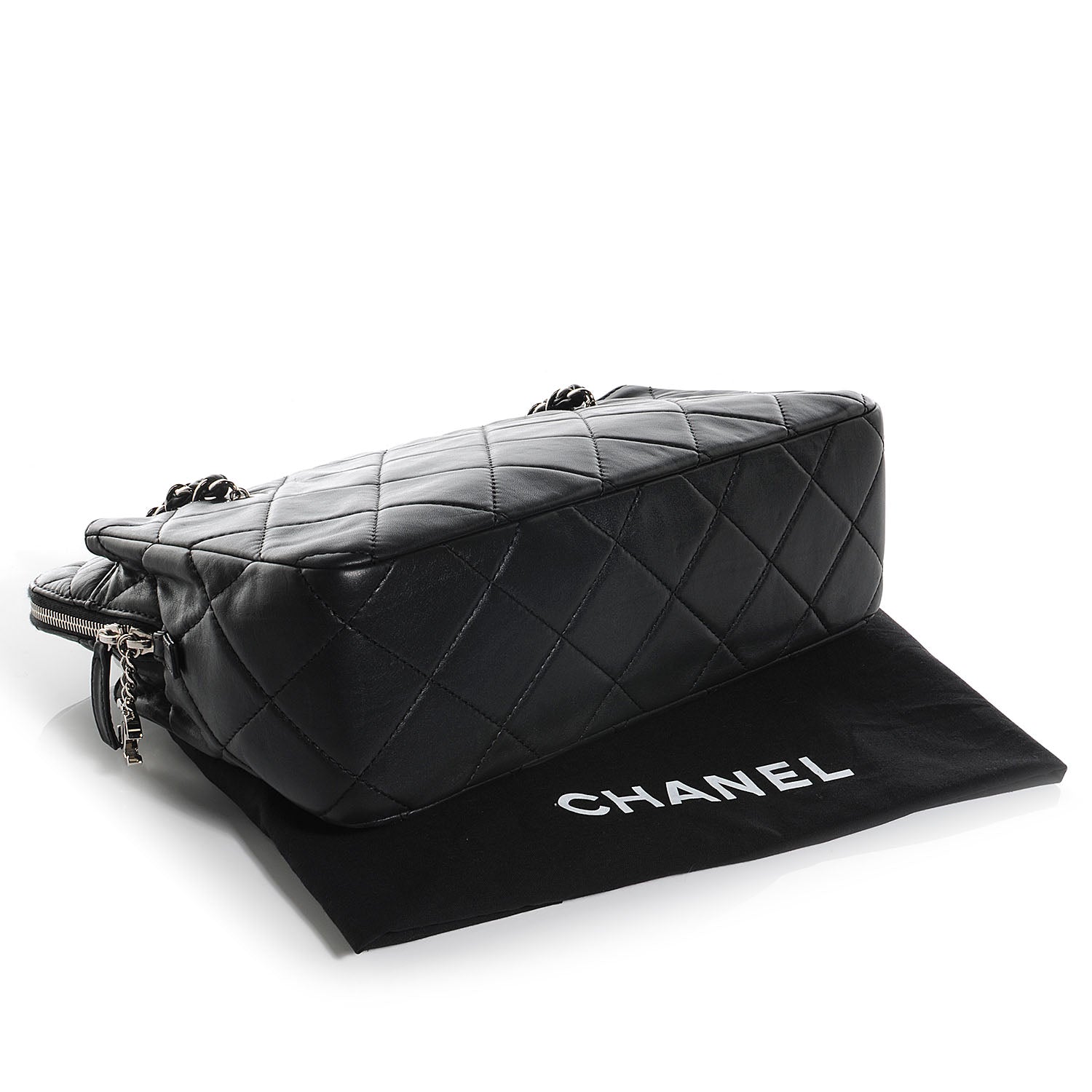 Chanel Calfskin Quilted In the Business Tote Black 4 of 7