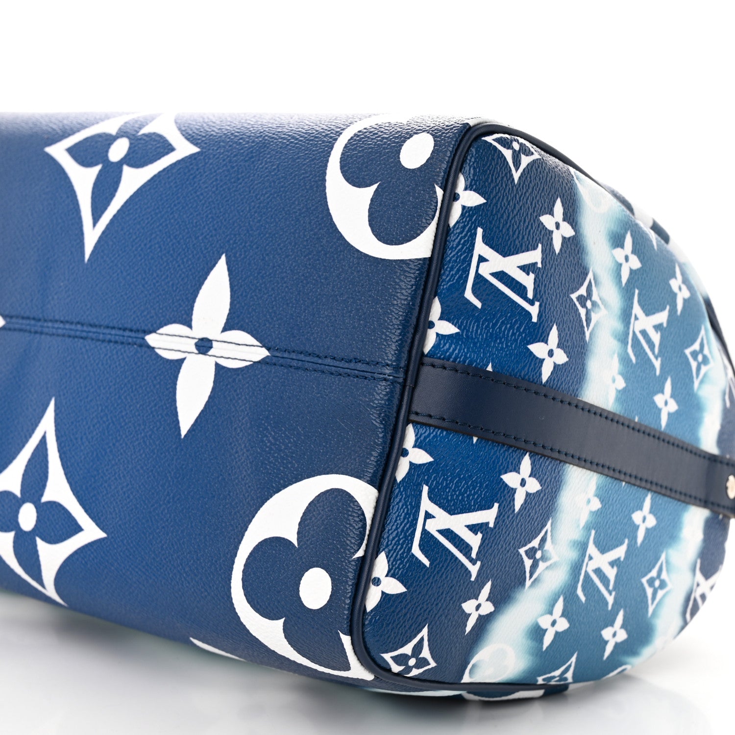 Louis Vuitton Monogram Escale Speedy Bandouliere 30 Blue 10 of 15