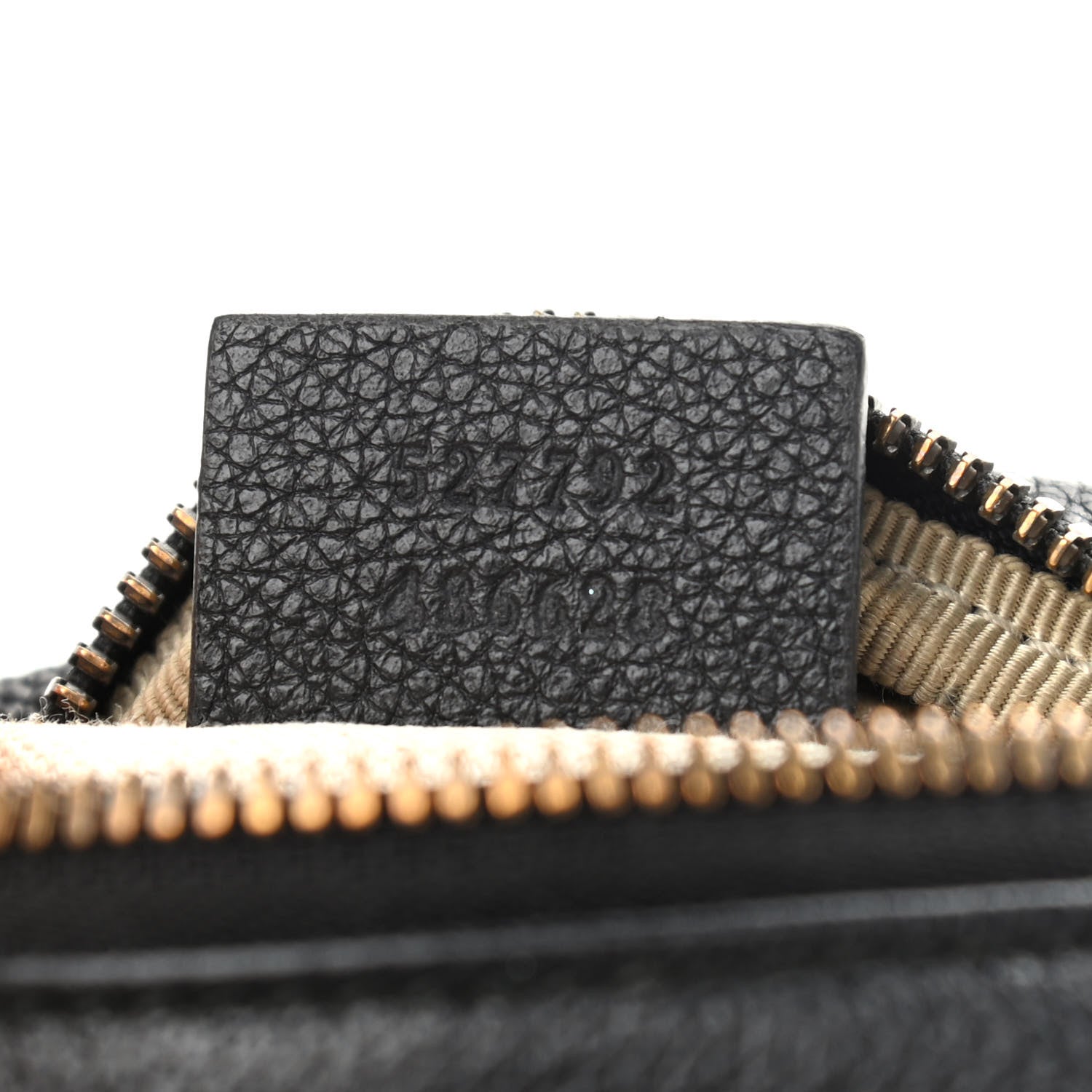 Gucci Grained Calfskin Small Logo Belt Bag Black 7 of 13