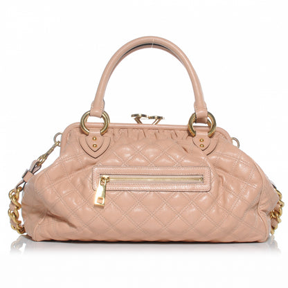 Marc Jacobs Quilted Leather Stam Blush 1 of 7
