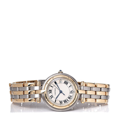 Cartier Stainless Steel 18K Yellow Gold 29mm Panthere Vendome Quartz Watch 3 of 7