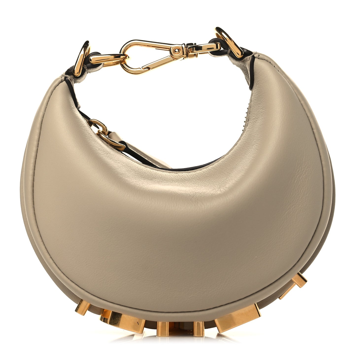 Vitello Grace New Matte Nano Fendigraphy Hobo Charm Nuvola
