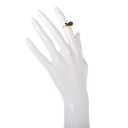 Tiffany 18K Yellow Gold Elsa Peretti Bean Ring 47 4 2 of 6