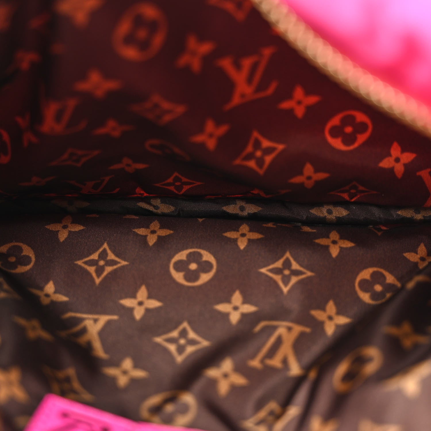 Louis Vuitton Econyl Monogram Pillow Maxi Multi Pochette Accessories Black Fuchsia 6 of 12