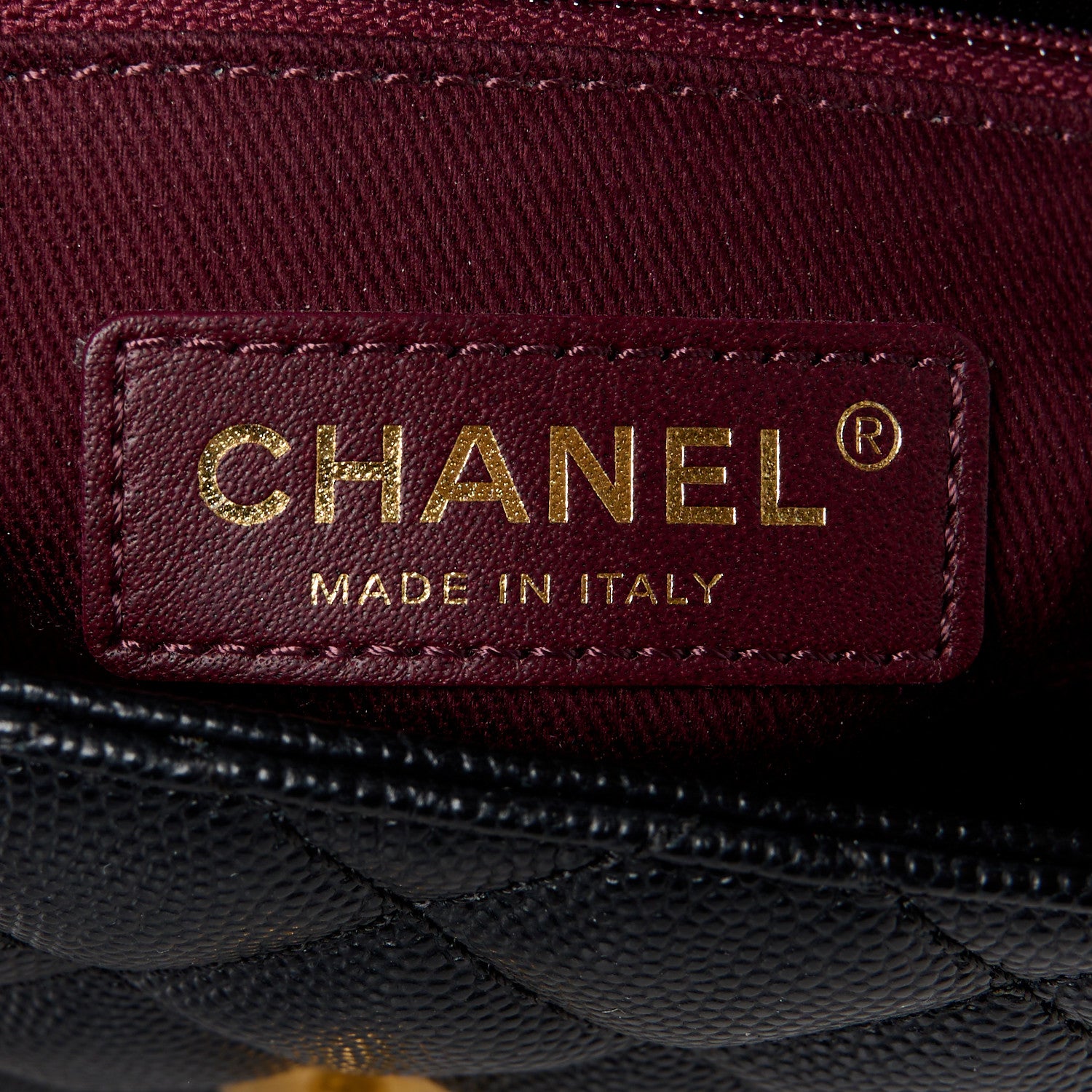 Chanel Caviar Quilted Mini Coco Handle Flap Black 7 of 12