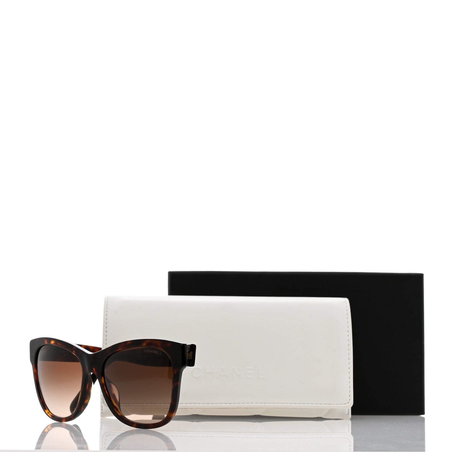 Acetate Runway Square Sunglasses 5380-A Dark Tortoise