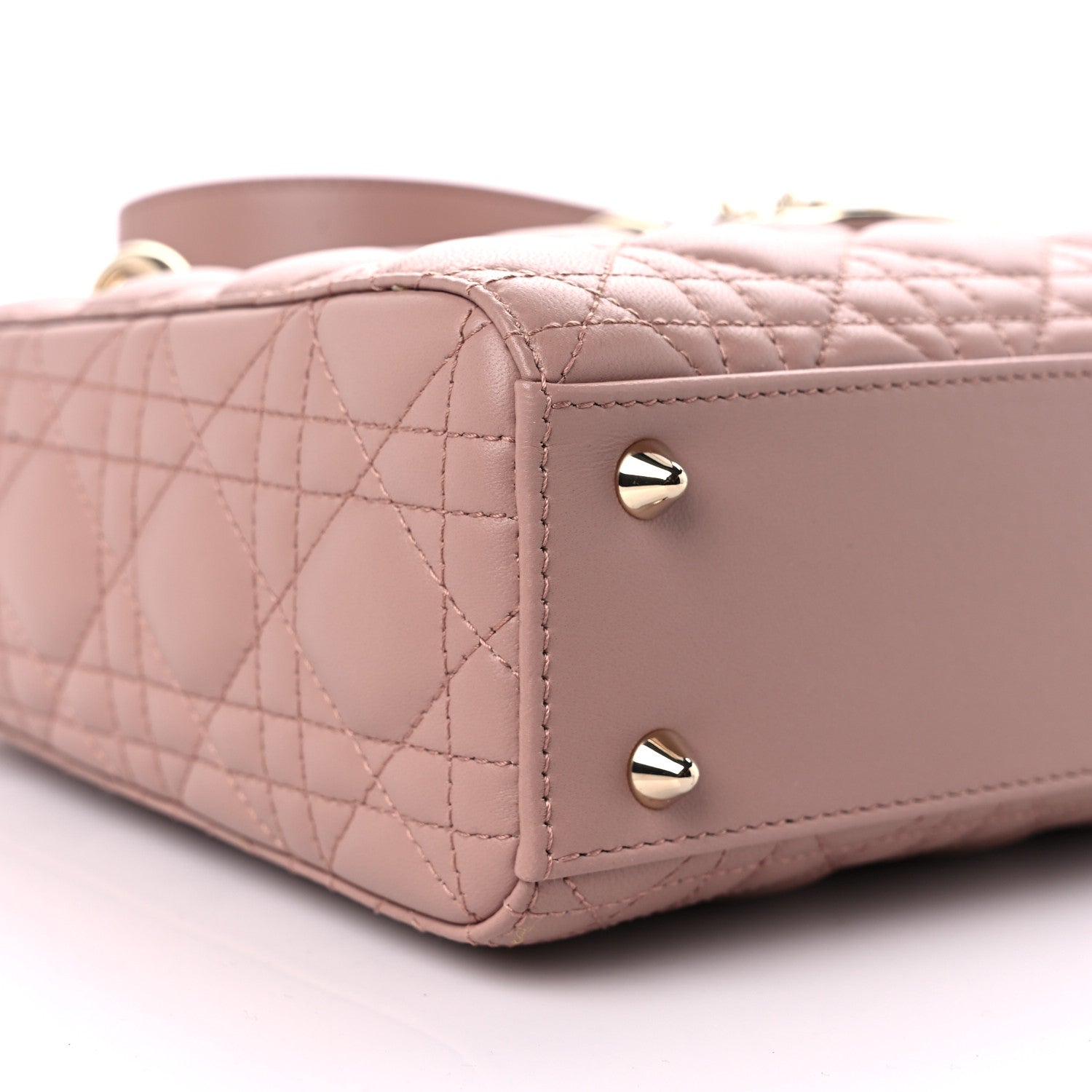 Christian Dior Lambskin Cannage Small My ABCDior Fard 7 of 8