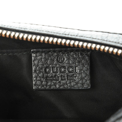 Gucci Pebbled Calfskin Soho Small Cosmetic Case Black 6 of 8