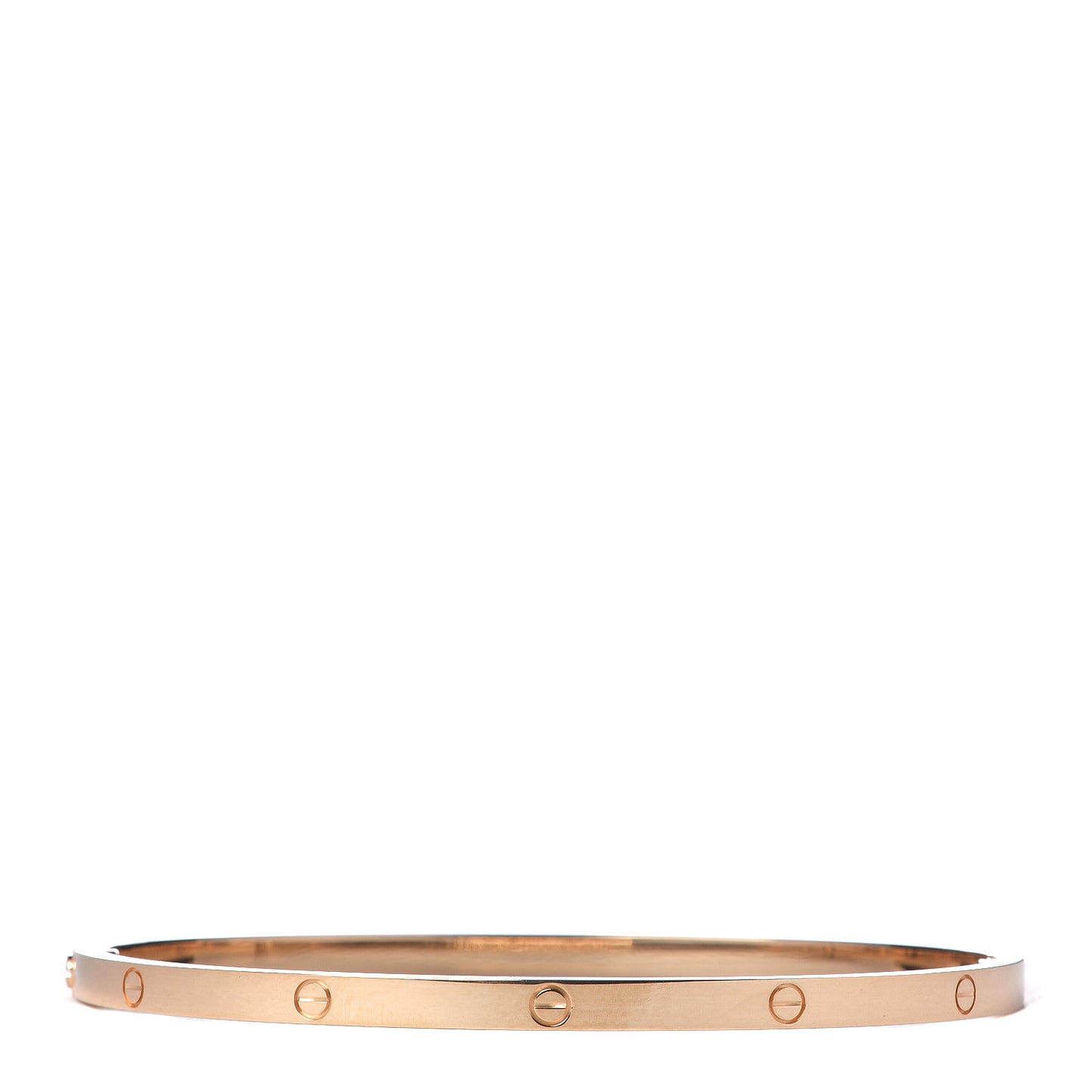 18K Yellow Gold Small LOVE Bracelet 20