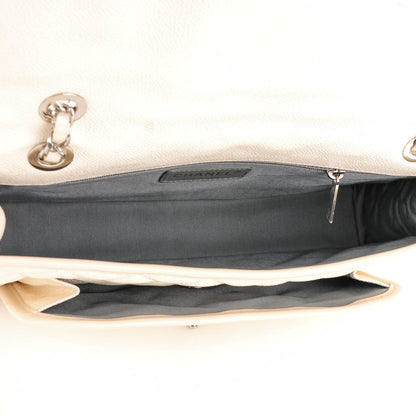 Chanel Caviar French Riviera Large Flap Ivory 5 of 7
