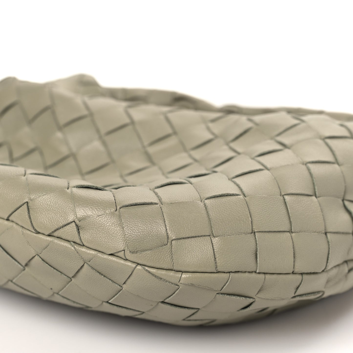 Nappa Intrecciato Mini Jodie Travertine