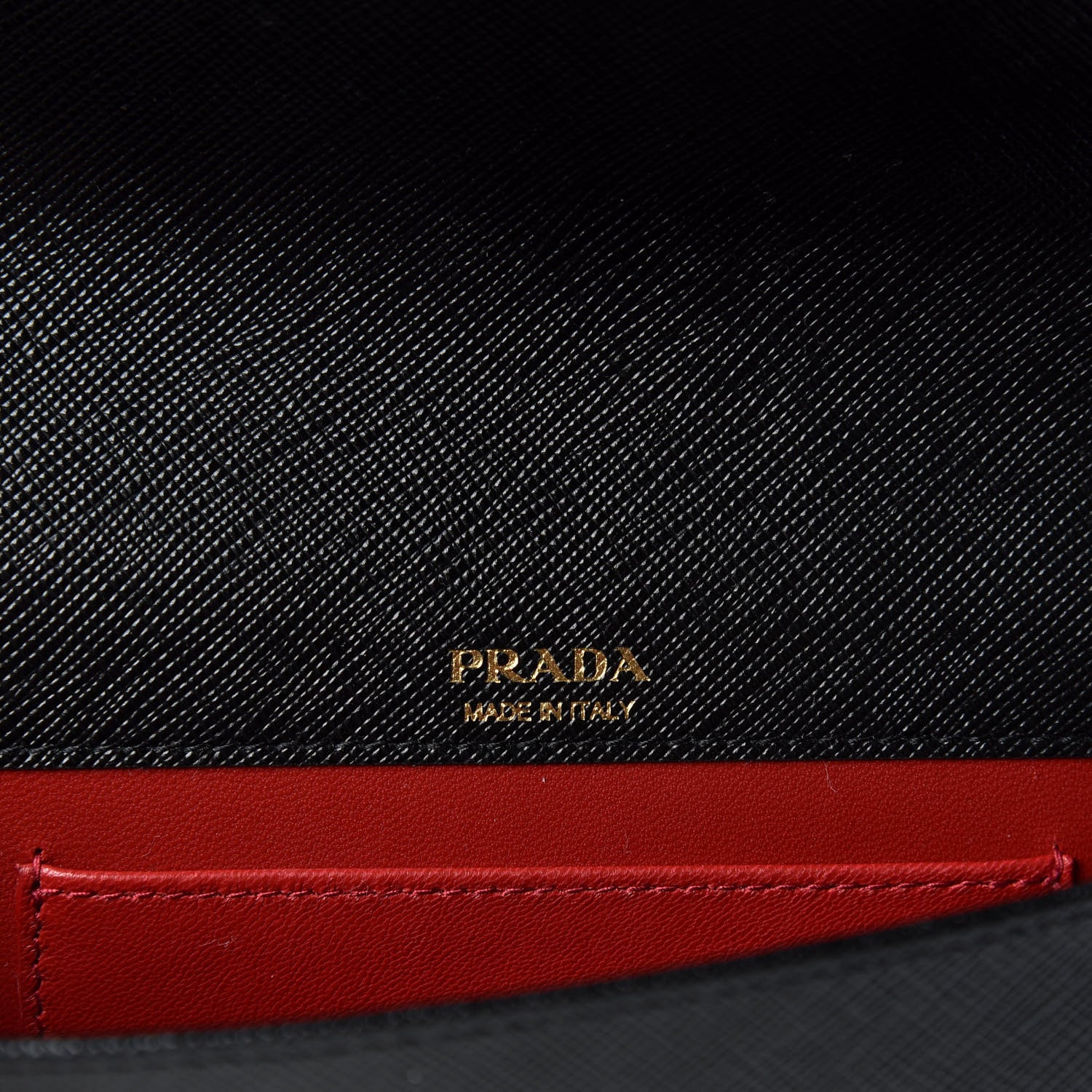 Prada Saffiano Lux Mini Shoulder Bag Black 13 of 14