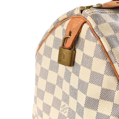 Louis Vuitton Damier Azur Speedy 35 11 of 18