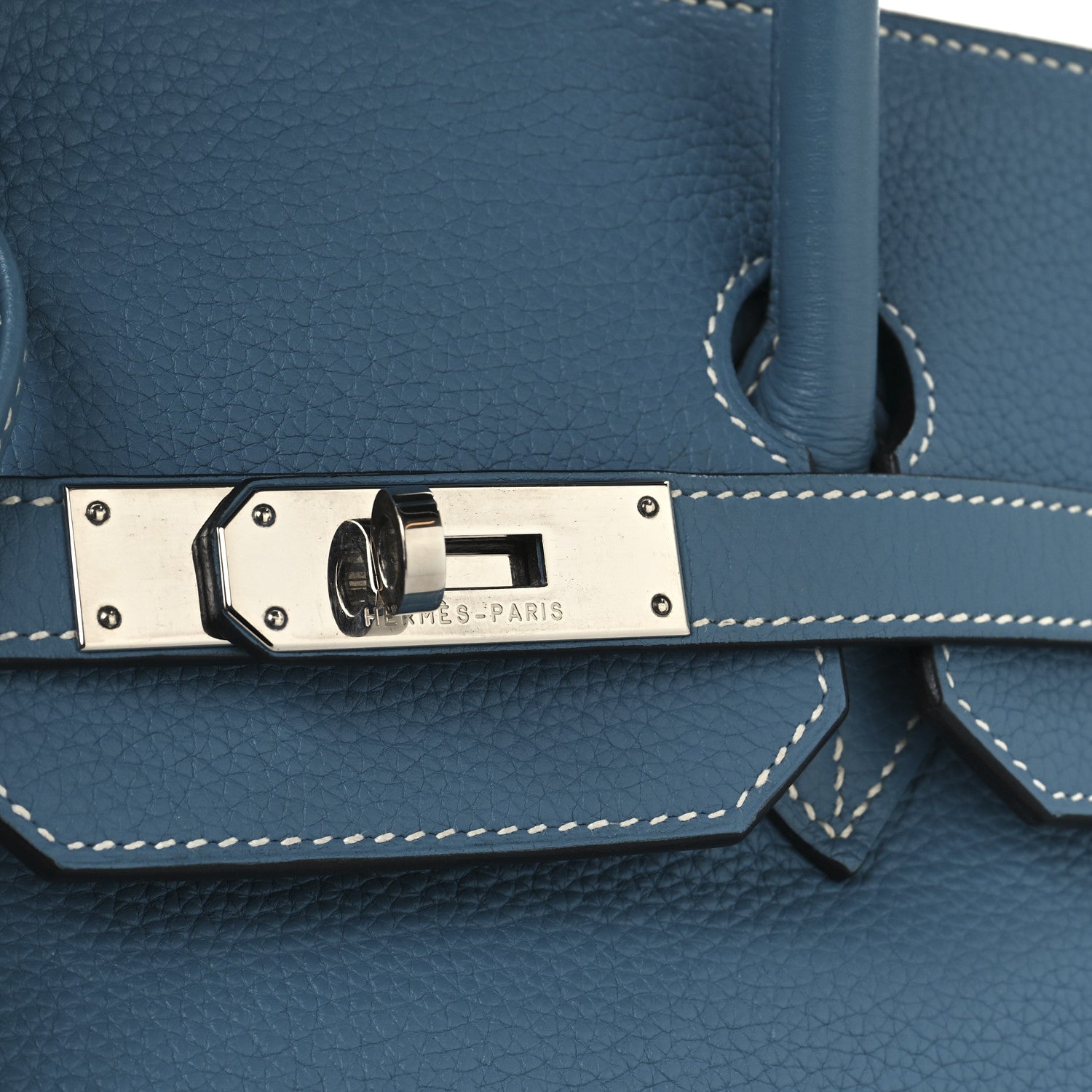 Hermes Togo BIRKIN 35 Blue Jean 15 of 15