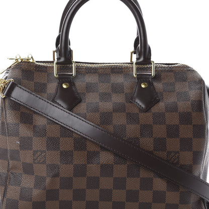 Louis Vuitton Damier Ebene Speedy Bandouliere 25 8 of 8