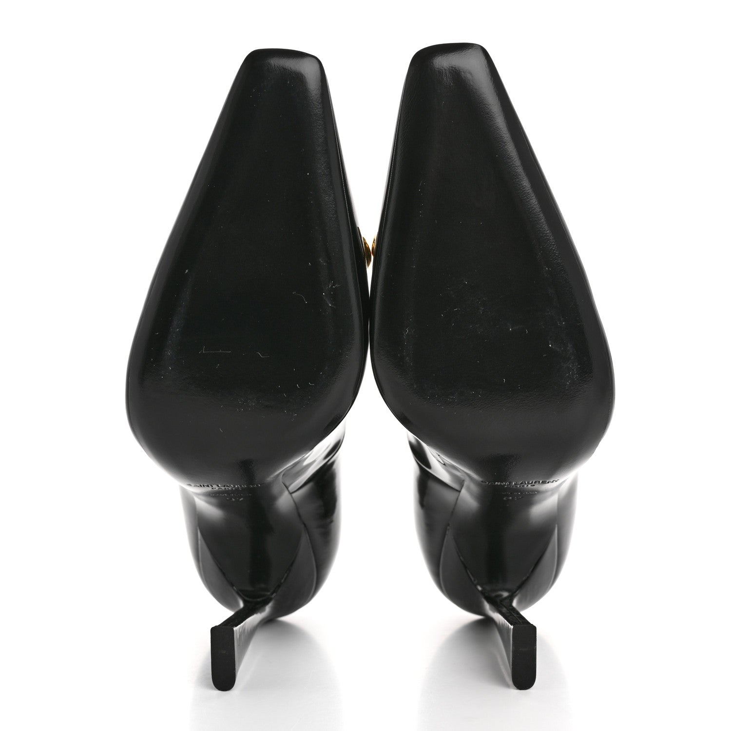 Saint Laurent Patent Silvana 110mm Pumps 37 Black 6 of 11