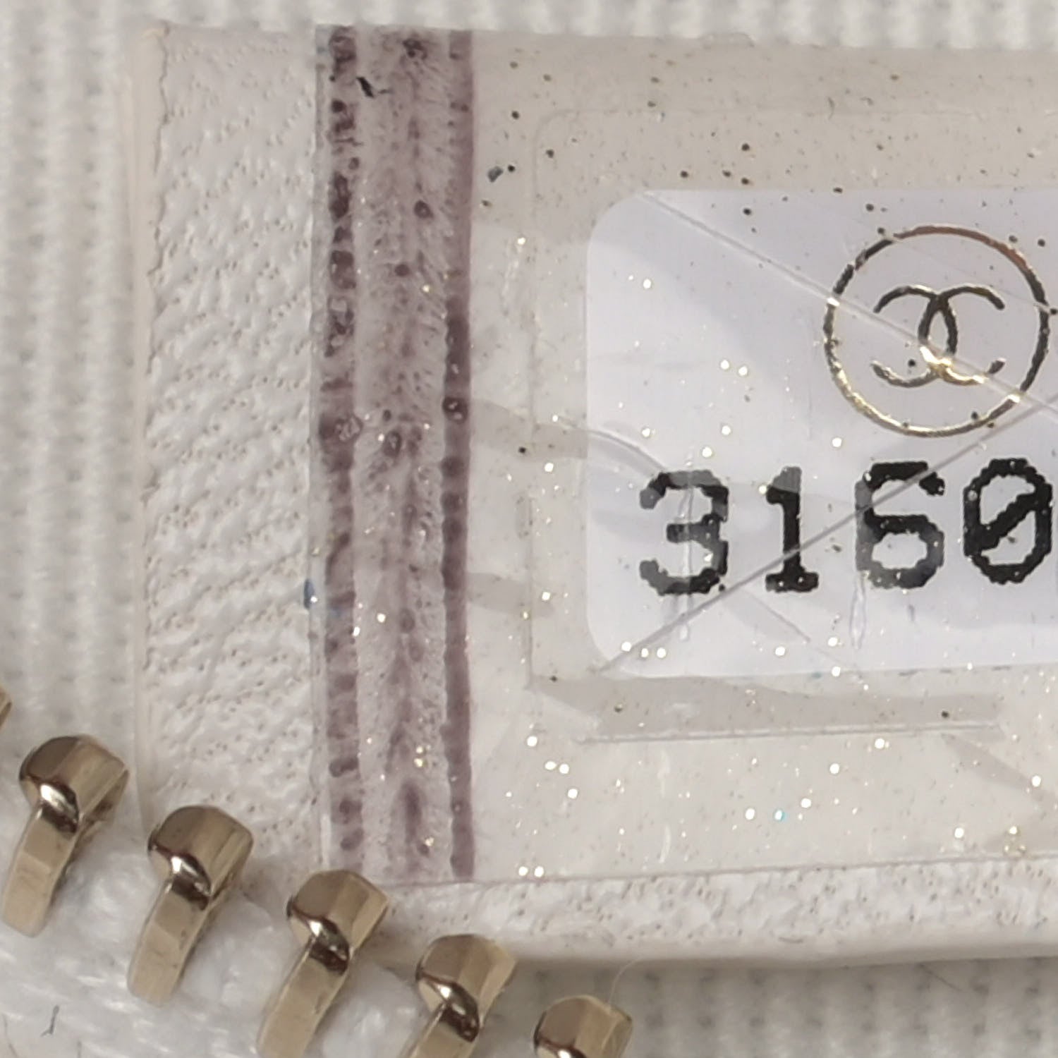 Chanel Lambskin Mini Camellia Bouquet Clutch With Chain White 7 of 9
