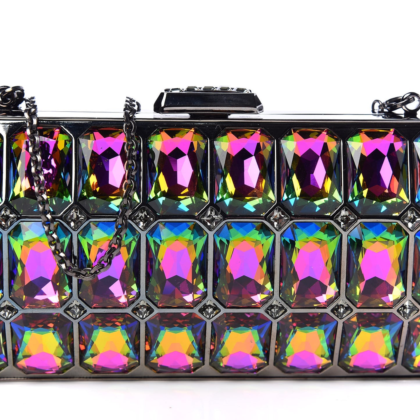 Crystal Radiant Clutch Oilslick