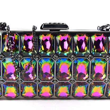 Judith Leiber Crystal Radiant Clutch Oilslick 9 of 10