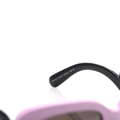 Prada Acetate Baroque Sunglasses SPR 27O Purple Black 6 of 8