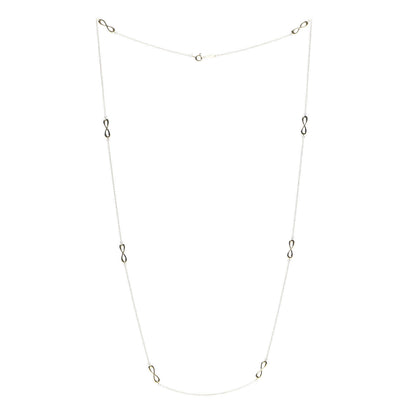 Tiffany 18K Yellow Gold Infinity Endless Necklace 3 of 5