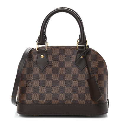 Louis Vuitton Damier Ebene Alma BB 1 of 7