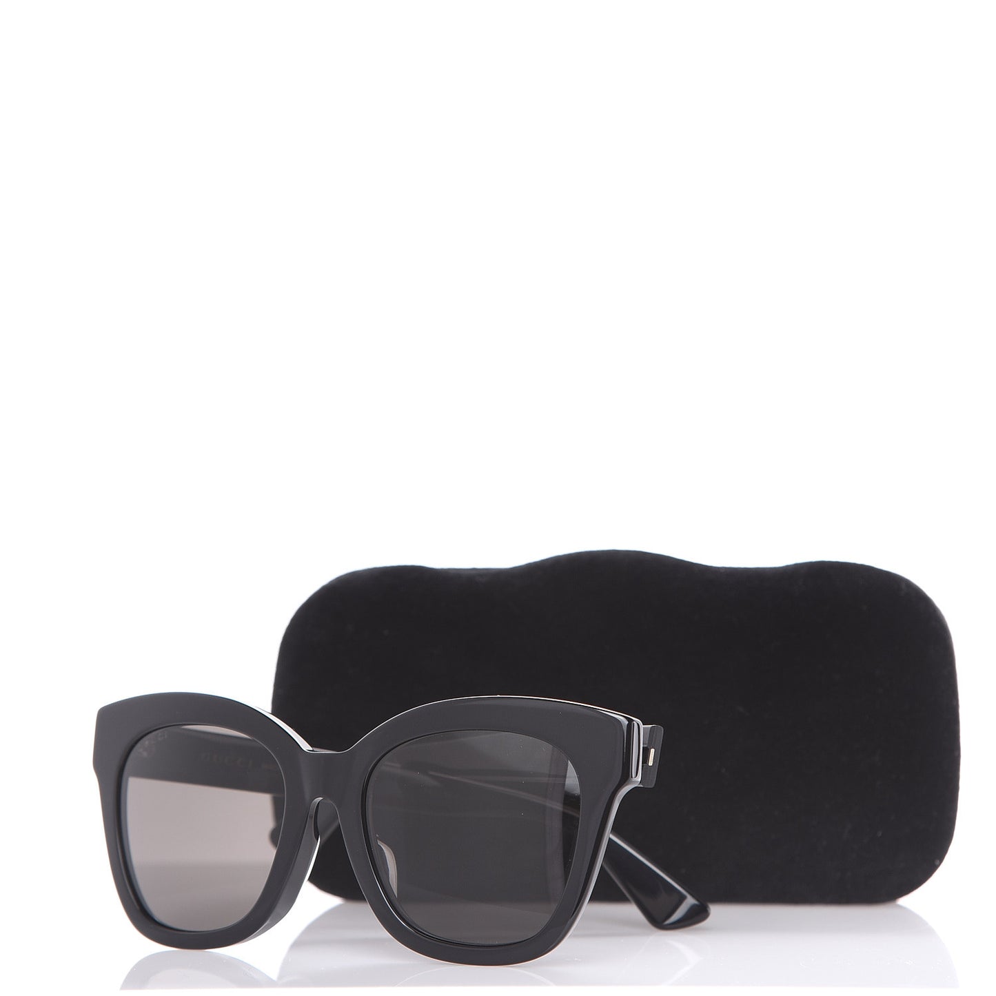 Acetate Square Frame Sunglasses GG0029SA Black